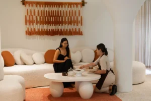 Luxury spa treatment room at Jaens Spa Ubud Bali